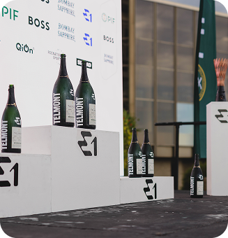Championship podium ceremony